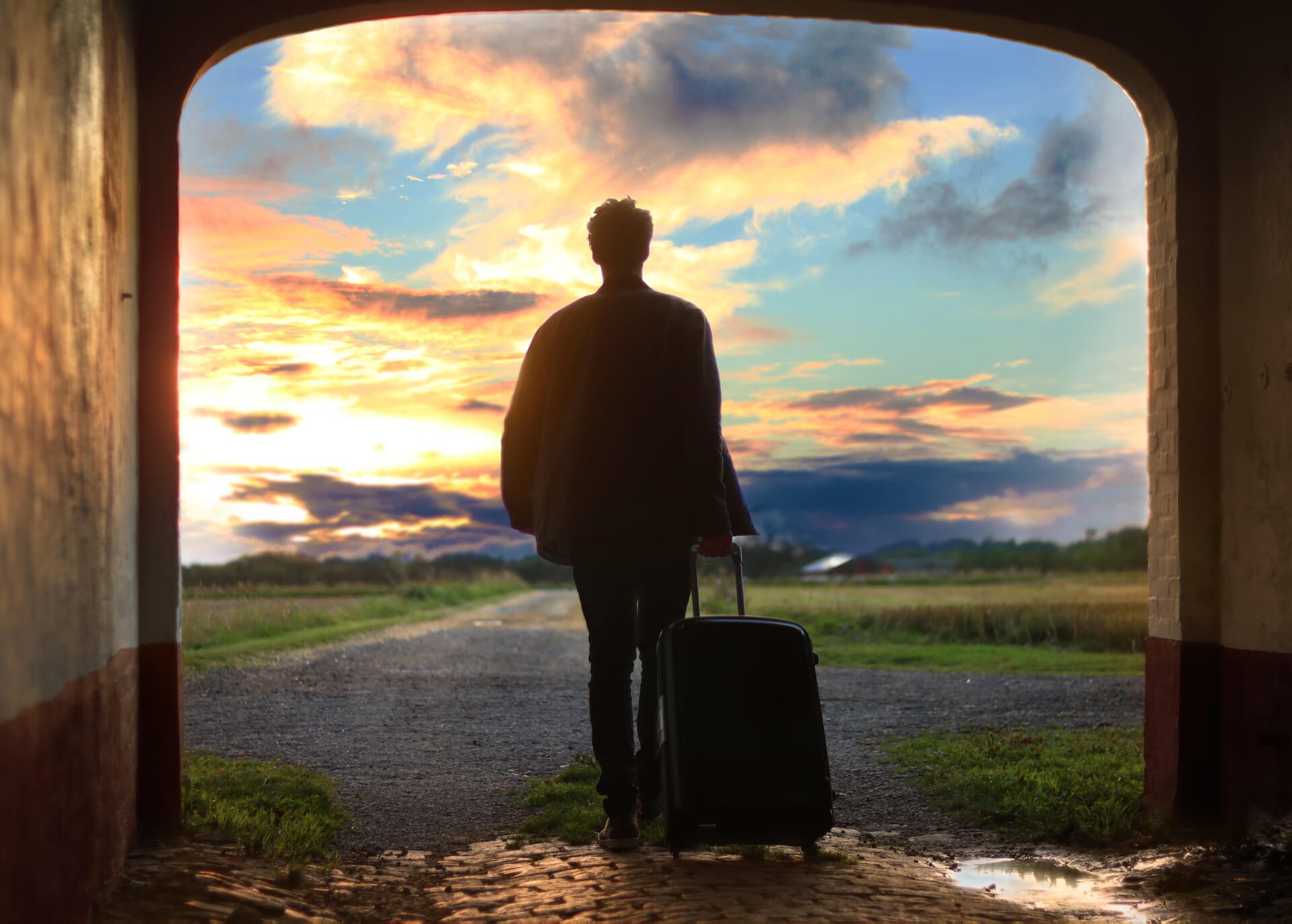 Generate a random travel destination with Earth Roulette